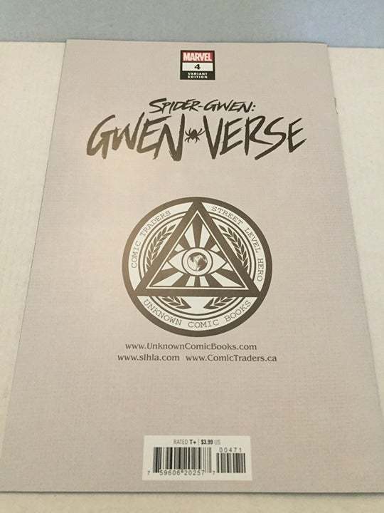 2022 Marvel Comics Spider-Gwen Gwenverse Phillip Tan Virgin Variant #4 Item image 4