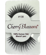 CHERRY BLOSSOM EYELASHES STYLE #138 -100% Human Hair CHOOSE from VARIETY QTY SET - $1.89 - $20.99