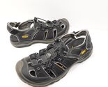 KEEN Rialto II H2 Black/Red Sandals American Built Sport Waterproof Men’... - $31.49