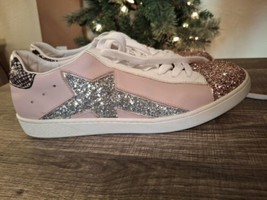 Lola Cruz Calzado Senora Glitter Sneakers size 9-9.5 - £107.28 GBP