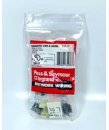 Pass and Seymour S38-W Smooth RJ-45 CAT 3 Jacks, White - Lot of 7 - $14.57