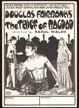 Thief of Bagdad-Douglas Fairbanks Art House Movie Poster 1971-Art by Anthony ... - £66.06 GBP