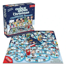 Aquarius Charlie Brown Christmas Journey Board Game Ages Eight Years and Up - $19.99