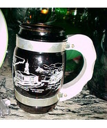 5&quot; Vintage TENNESSEE Siesta Ware Mug,Brown Glass with Wood handle;#35;&quot;V... - £7.85 GBP