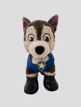 Build a Bear Chase Police Stuffed Animal Dog Plush Paw Patrol Nickelodeon - $19.86