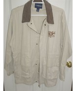 Holloway Ducks Unlimited Hunting Jacket Coat Barn Chore Khaki Canvas Siz... - £25.94 GBP