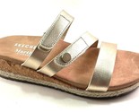 Skechers Martha Stewart 158904 Gold Slip On Low Wedge Sandal - $60.00
