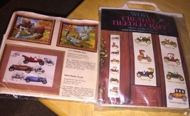 Vintage Cars Embroidery Kits (2) - £18.64 GBP