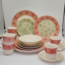 ♻️ Corelle Heirloom Bloom Dinnerware Set 21-Pc Lot - $168.29