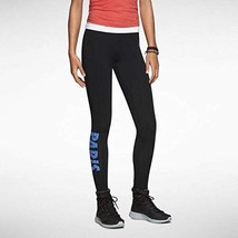 Nike Womens Paris Stetch Leggings size X-Small Color Black/Blue - £58.63 GBP