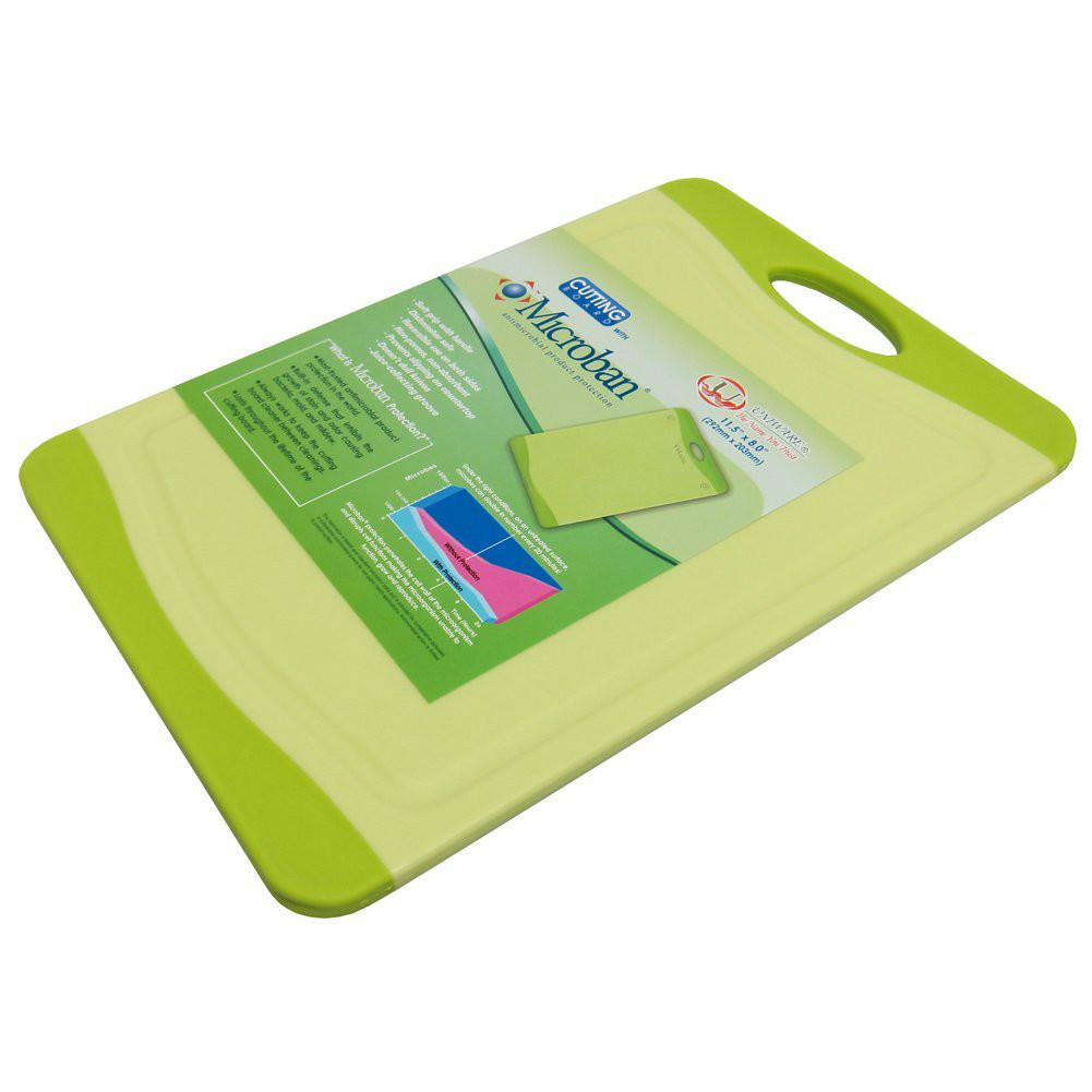 Microban Antimicrobial Cutting Board - 11.5"x8" ( Lime Green) - $17.37