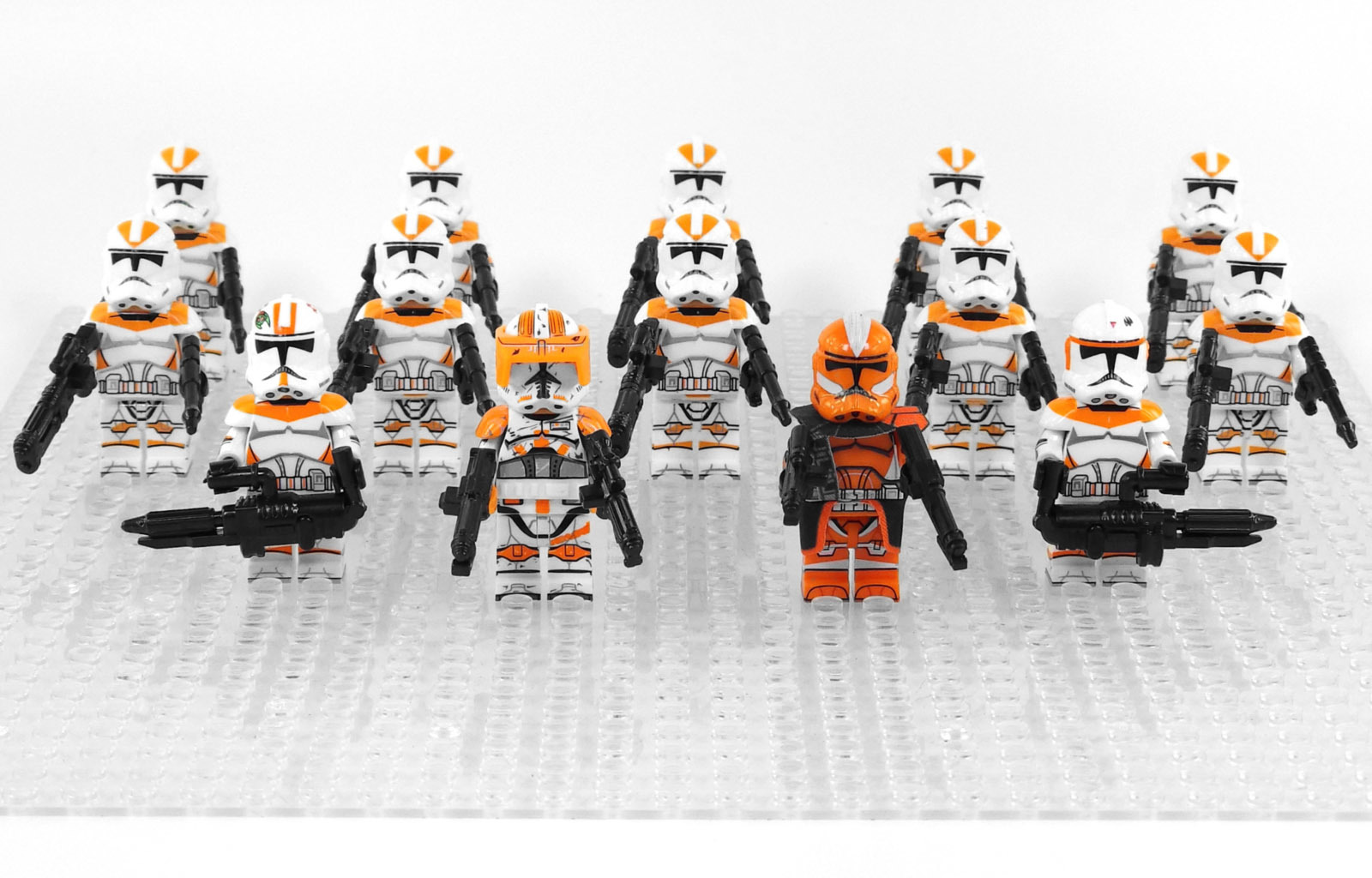 Star Wars Cody Waxer Boil Invert & 212th Attack Battalion MOC 14 Minifigures Set