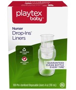 Playtex Baby Nurser Pre-Sterilized Disposable Liners, 4 oz, 100-Pack – D... - €34,28 EUR