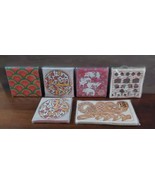 Vintage Party Cocktail Paper Napkins Sealed Lot 6 Pizza Bread Cakes Wate... - £17.90 GBP