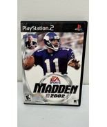 Madden NFL 2002 - Playstation 2 Game - $13.82 CAD