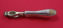 French Antique Engraved by Durgin Sterling Silver Nut Cracker w/Solid Gold Mono - £165.39 GBP