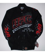 UFC Ultimate Fighting  Cotton Jacket JH Design Black New - £93.44 GBP+