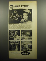 1957 Capitol Records Ad - Jackie Gleason presents the Love Hours - £14.54 GBP