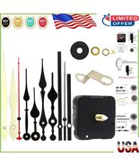 Battery-Powered Clock Mechanism with Sweep Movement - Perfect for DIY Pr... - $350.61 MXN