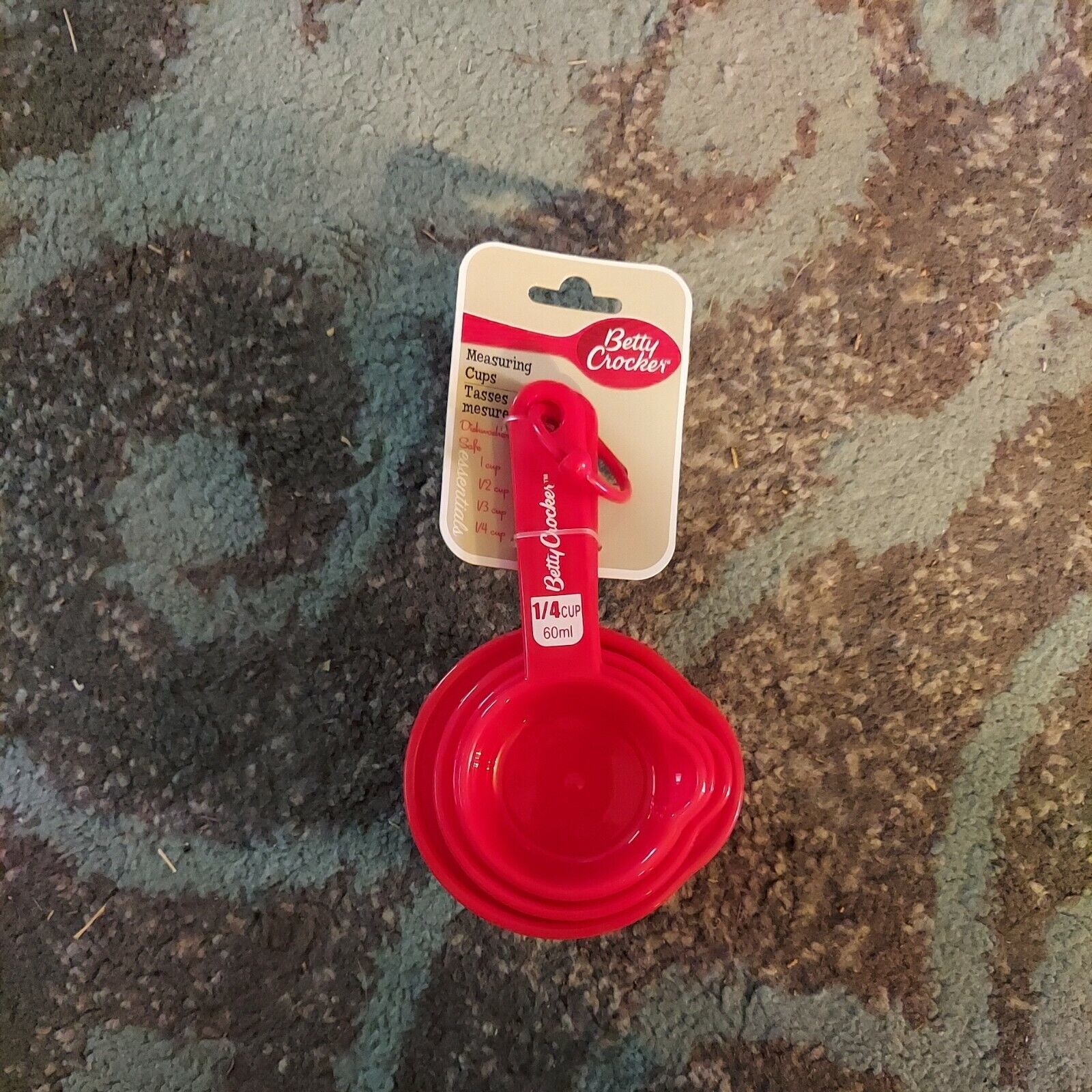 Betty Crocker Red Measuring Cup Set - $5.39