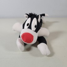 Sylvester the Cat Plush 7&quot; Long 1996 Looney Tunes PlayByPlay - £6.98 GBP