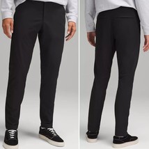LULULEMON Black ABC Slim-Fit Trouser Men’s Size 28 - £58.00 GBP