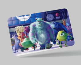 Monster Inc, 2 Pc Credit Card Skin &amp; Debit Card,Trolley &amp; Gym - £5.99 GBP