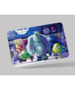 MONSTER INC, 2 pc credit card skin &amp; DEBIT CARD,TROLLEY &amp; GYM - $166.97 MXN