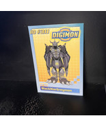 Digimon BlackWarGreymon ID 311 Non Holo , Trading Card - £23.45 GBP