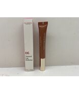 Clarins Natural Lip Perfector #06 Rosewood Shimmer Full Size NIB - $293.82 MXN