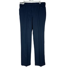Aramark Men&#39;s Blue Uniform Work Pants Size 34X32 - £14.54 GBP