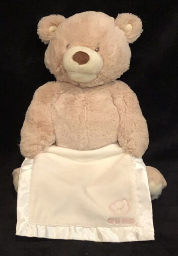 Primary image for GUND Peek-A-Boo Plush Interactive Teddy Bear Raises & Lowers Blanket & Talks