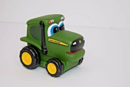 ERTL John Deere Tractor Push N Roll Johnny Tractor 4&quot; Plastic Toy - £6.19 GBP