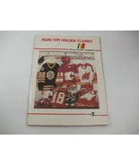 Moncton Golden Flames Hockey Magazine Season 2 1985-86 VTG Defunct AHL P... - $10.65