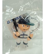 VTG Seattle Mariners MLB Sports Lil&#39; Brat Baseball Keychain - New - £4.67 GBP