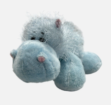 Ganz Webkinz Blue Hippo Hippopotamus Plush Stuffed Water Animal Soft No Code - £6.79 GBP