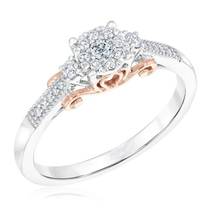 Disney Fine Jewelry Cinderella&#39;s Carriage Diamond Engagement Ring, Wedding Ring, - £76.58 GBP