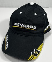 Menards Racing Cap Baseball Hat #11 Seba Premium Sportswear Strapback Black - $8.79