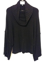Calvin Klein Jeans Womens Sweater Wool Pullover Blouse Black Size Medium  - £15.14 GBP