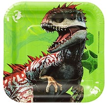 Jurassic World Dessert Plates  Birthday Party Supplies Amscan 8 Per Package - $4.25