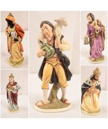 5 Friedel Antique Nativity Figures Germany US Zone 3 Wise Men Shepard Jo... - $44.86 CAD