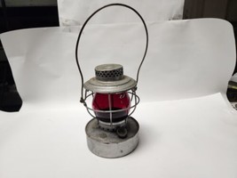 Vintage Handlan St Louis USA RR Lantern with Red Globe City Public Servi... - $1,848.62 MXN