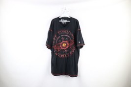 Vintage NASCAR Mens 3XL Faded Spell Out Jeff Gordon Racing Short Sleeve T-Shirt - £30.55 GBP