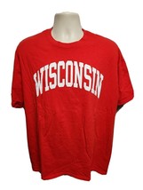 University of Wisconsin Adult Red XL TShirt - £11.87 GBP