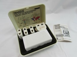  Franzus Travel Worldwide Dual Converter Adapter Set Model FR-1650 32466 - £14.23 GBP