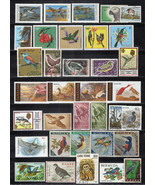 Bird Collection Mint Used Animals Owls Parrots Bluebirds ZAYIX 0124S0312 - £10.53 GBP