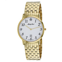 Mathey Tissot Men&#39;s Classic Big Date White Dial Watch - H9315B6PG - £147.59 GBP
