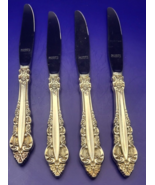 Reed &amp; Barton SILVER MAJESTY 1970 Silverplate Set of 4 Dinner Knives 8 7/8&quot; - $39.56