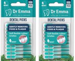 Dental Picks Mint Brush Picks 100Ct/Pack, 2 Packs (200Ct) - $22.50