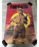 “Fair Game” Original Movie Poster Video Release Promo 1 Sheet 26x40” CV - $454.50 MXN